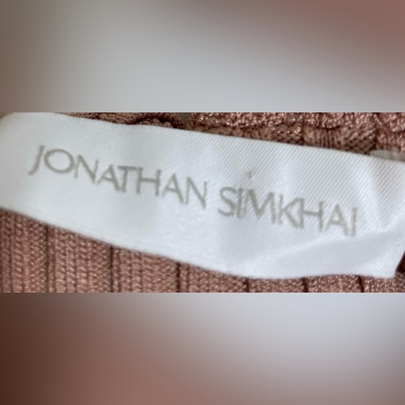 Jonathan Simkhai off shoulder knit top Size S NWOT - Picture 5 of 5